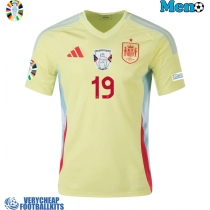 Spain Lamine Yamal #19 Replica Away Shirt Euro 2024 Short Sleeve